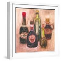 Balsamic Vinegar Sketch-Maret Hensick-Framed Art Print