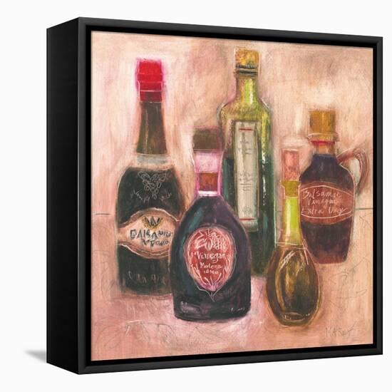 Balsamic Vinegar Sketch-Maret Hensick-Framed Stretched Canvas