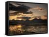 Balsfjorden Lit by the Midnight Sun, Troms, Norway, Scandinavia, Europe-Jochen Schlenker-Framed Stretched Canvas