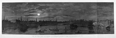 A View of Cairo, During the Flood, C1808-Baltard-Giclee Print
