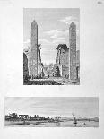 View of Thebes and Karnak, Egypt, C1808-Baltard-Giclee Print