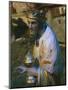 Balthasar, Figurine from Nativity Scene of Alpini of Cles, Italy-null-Mounted Giclee Print
