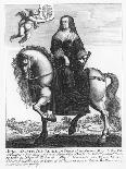 Equestrian Portrait of Anne of Austria-Balthazar Moncornet-Mounted Giclee Print