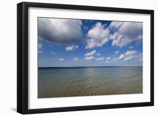 Baltic Beach-Charles Bowman-Framed Photographic Print