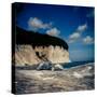 Baltic coast Jasmund National Park with chalk rock-Mandy Stegen-Stretched Canvas