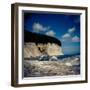 Baltic coast Jasmund National Park with chalk rock-Mandy Stegen-Framed Photographic Print