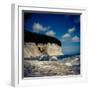 Baltic coast Jasmund National Park with chalk rock-Mandy Stegen-Framed Photographic Print