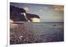 Baltic coast Jasmund National Park with chalk rock-Mandy Stegen-Framed Photographic Print