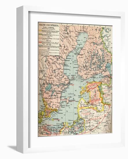 Baltic Countries, c1907, (1907)-null-Framed Giclee Print