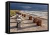 Baltic Sea Spa Wustrow, Beach, Beach Chairs-Catharina Lux-Framed Stretched Canvas