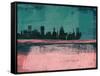 Baltimore Abstract Skyline II-Emma Moore-Framed Stretched Canvas