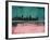 Baltimore Abstract Skyline II-Emma Moore-Framed Art Print