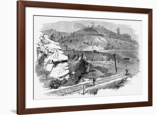 Baltimore and Ohio Railroad, North America-null-Framed Giclee Print