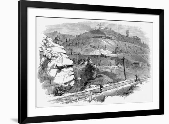 Baltimore and Ohio Railroad, North America-null-Framed Giclee Print