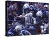 Baltimore Colts Football Player Dennis Gaubatz in Action-Art Rickerby-Stretched Canvas