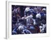 Baltimore Colts Football Player Dennis Gaubatz in Action-Art Rickerby-Framed Premium Photographic Print