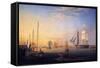 Baltimore Harbour, 1850-Fitz Henry Lane-Framed Stretched Canvas