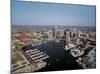 Baltimore Inner Harbor-Mike Smith-Mounted Art Print