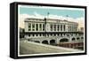 Baltimore, Maryland - Exterior View of Union Station-Lantern Press-Framed Stretched Canvas