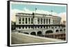 Baltimore, Maryland - Exterior View of Union Station-Lantern Press-Framed Stretched Canvas