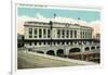 Baltimore, Maryland - Exterior View of Union Station-Lantern Press-Framed Art Print