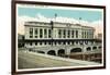 Baltimore, Maryland - Exterior View of Union Station-Lantern Press-Framed Art Print