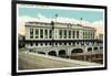 Baltimore, Maryland - Exterior View of Union Station-Lantern Press-Framed Art Print