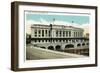 Baltimore, Maryland - Exterior View of Union Station-Lantern Press-Framed Art Print