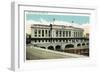 Baltimore, Maryland - Exterior View of Union Station-Lantern Press-Framed Art Print