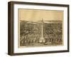 Baltimore, Maryland - Panoramic Map-Lantern Press-Framed Art Print