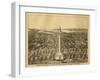 Baltimore, Maryland - Panoramic Map-Lantern Press-Framed Art Print