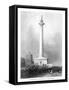 Baltimore, Maryland, View of Washington's Monument-Lantern Press-Framed Stretched Canvas
