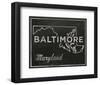 Baltimore, Maryland-John Golden-Framed Art Print