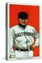 Baltimore, MD, Baltimore Eastern League, Sam Strang, Baseball Card-Lantern Press-Stretched Canvas