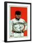 Baltimore, MD, Baltimore Eastern League, Sam Strang, Baseball Card-Lantern Press-Framed Art Print