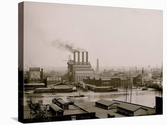 Baltimore, Md., from Federal Hall I.E. Hill-null-Stretched Canvas