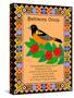Baltimore Oriole Quilt-Mark Frost-Stretched Canvas