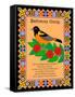 Baltimore Oriole Quilt-Mark Frost-Framed Stretched Canvas