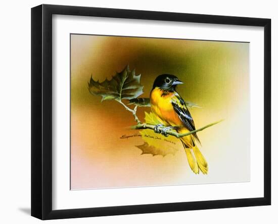 Baltimore Oriole-Spencer Williams-Framed Giclee Print