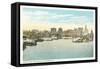 Baltimore Skyline and Waterfront, Baltimore, Maryland-null-Framed Stretched Canvas