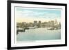 Baltimore Skyline and Waterfront, Baltimore, Maryland-null-Framed Premium Giclee Print