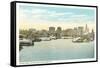 Baltimore Skyline and Waterfront, Baltimore, Maryland-null-Framed Stretched Canvas