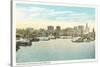 Baltimore Skyline and Waterfront, Baltimore, Maryland-null-Stretched Canvas