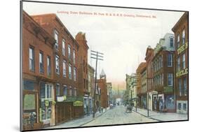 Baltimore Street, Cumberland, Maryland-null-Mounted Art Print