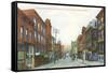 Baltimore Street, Cumberland, Maryland-null-Framed Stretched Canvas