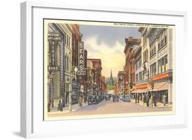 Baltimore Street, Cumberland-null-Framed Art Print