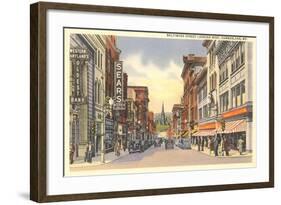 Baltimore Street, Cumberland-null-Framed Art Print