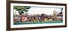 Baltimore Street Procession-null-Framed Giclee Print