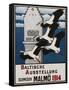 Baltische Ausstellung - Schweden Malmo Travel Poster-Ernst Norlind-Framed Stretched Canvas