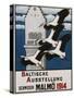 Baltische Ausstellung - Schweden Malmo Travel Poster-Ernst Norlind-Stretched Canvas